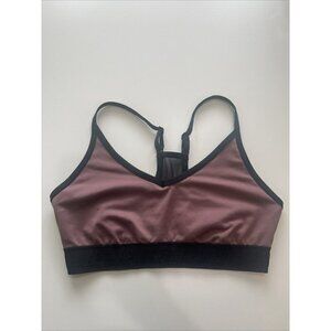 PINK Victoria's Secret Pink and Black size medium Ultimate Racerback Sport Bra